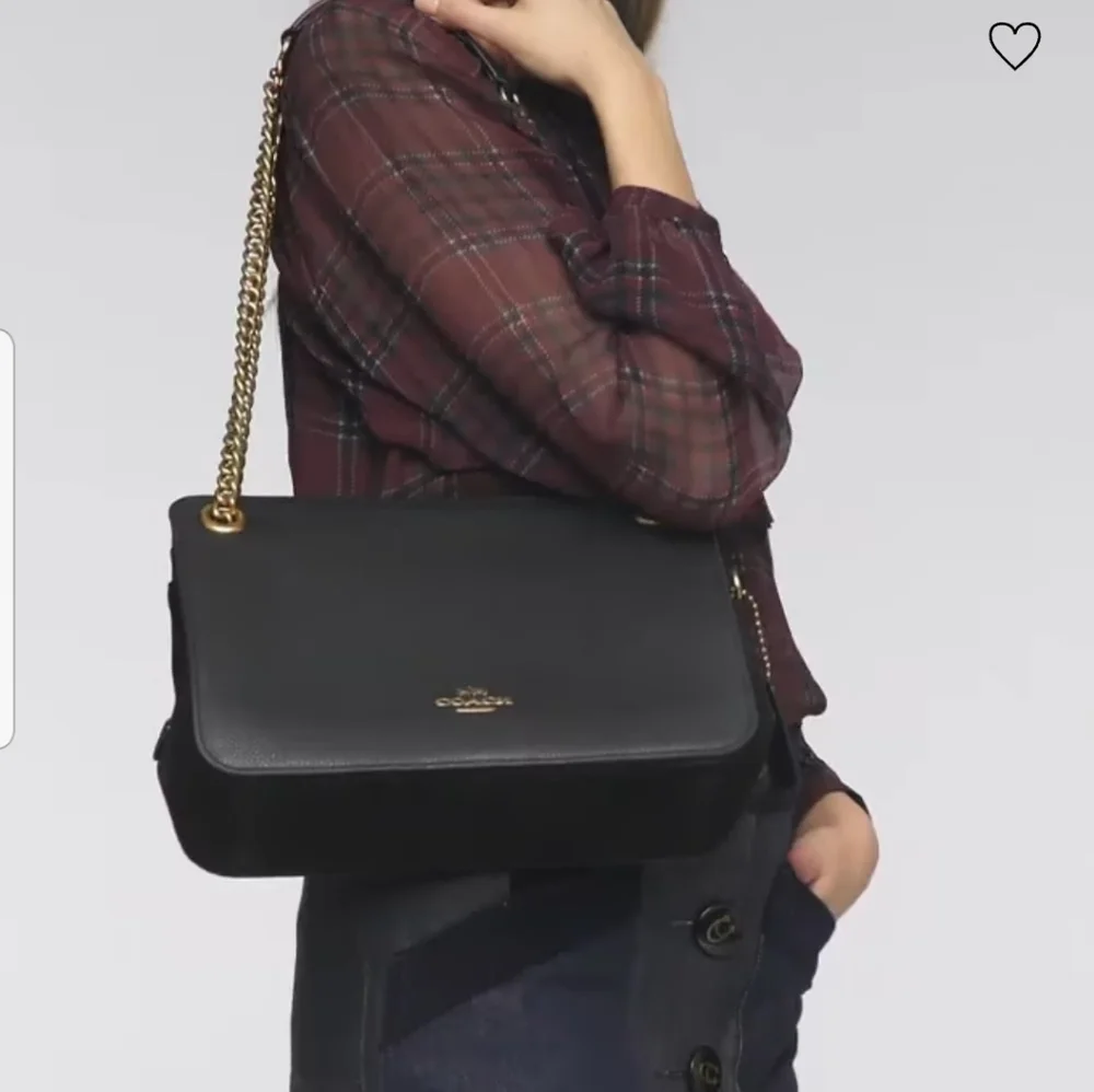 COACH Polished Pebble Leather Bryant Convertible NWT